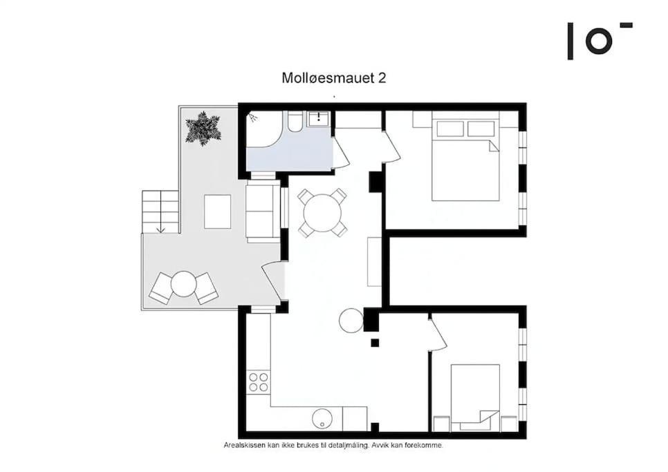 Central Apartment With Balcony, Self-Check In & Private Entrance Bergen Exterior foto